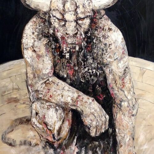 Minotaure - IQ Project - Catherine Haro artiste peintre