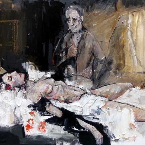 Belle au bois dormant - Catherine Haro artiste peintre
