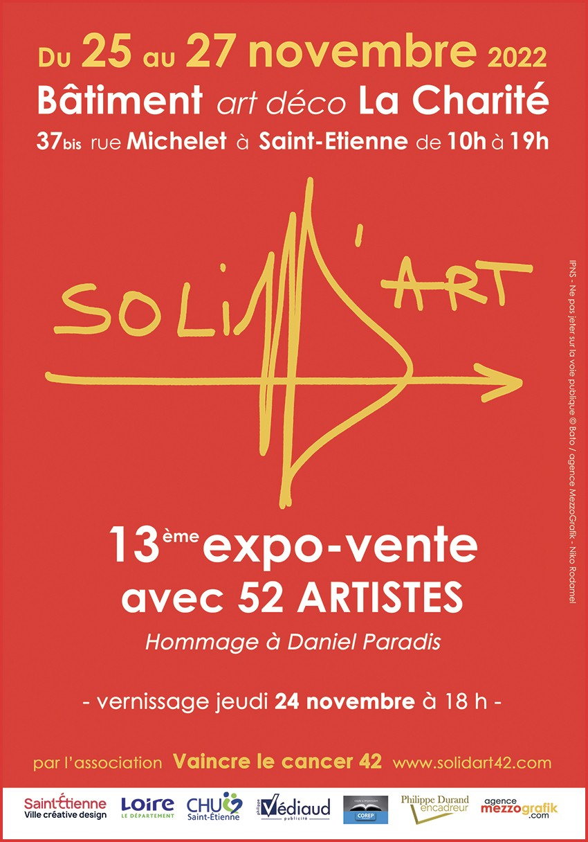 Solid’art – Vaincre le cancer – Saint Étienne